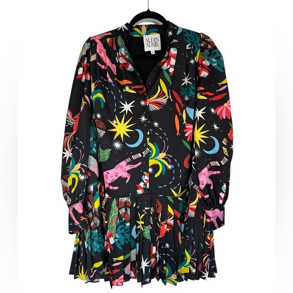 ALDEN & ADAIR Reagen Dress in Color Moonlight Size XS - Picture 3 of 8